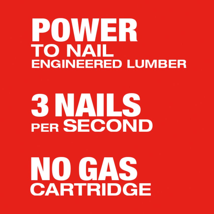 Delivers the best performing 21° Framing Nailer in its class