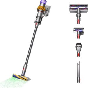 Dyson V15 Detect Cordless Vacuum Cleaner, Yellow/Nickel
