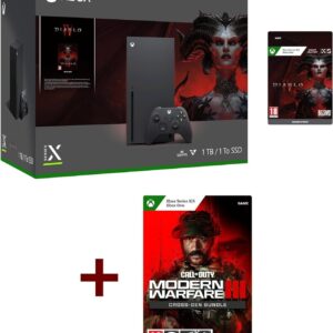 Xbox Series X – Diablo IV Bundle + Call of Duty: Modern Warfare III – Cross-Gen Bundle for Xbox One and Xbox Series X (Download Code)