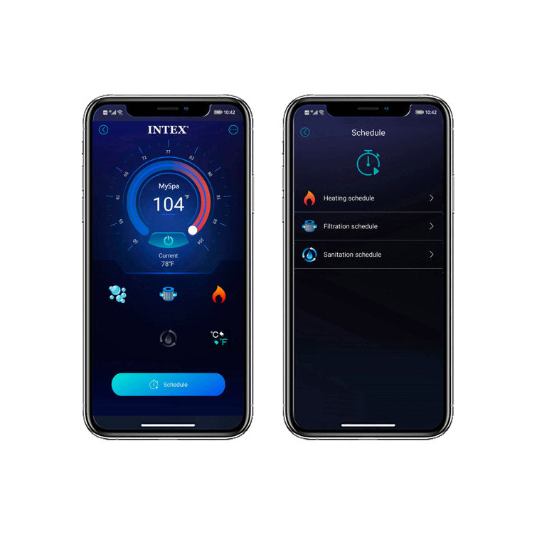 94In X 94In X 28In Inflatable Purespa Chevron Deluxe Set - Image 6