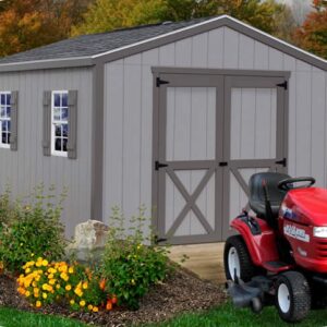Elm 10×16 Wood Storage Shed Kit – ALL Pre-Cut
