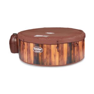 Bestway SaluSpa Helsinki 7 Person Inflatable Hot Tub Spa w/ Algaecide Treatment