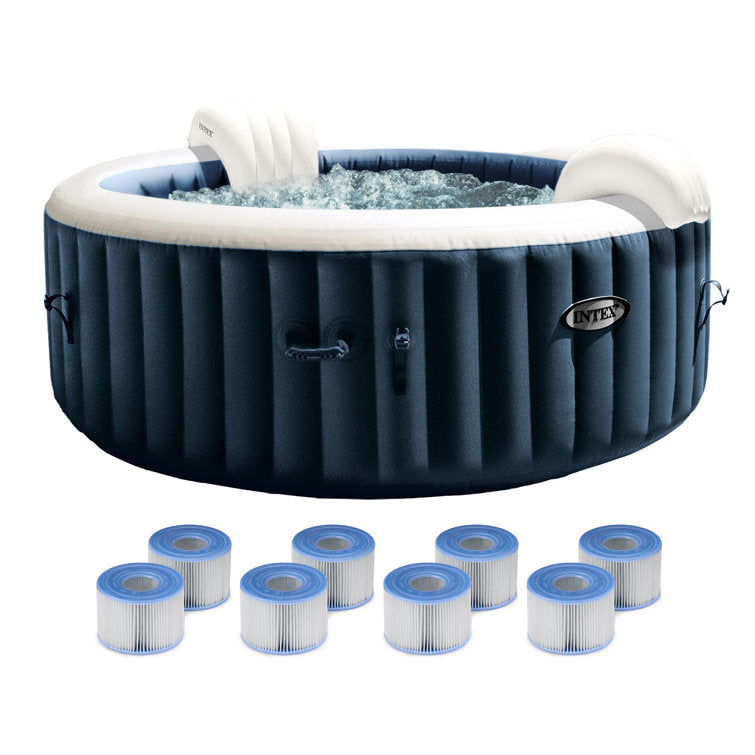 Intex 4 – Person 140 – Jet Vinyl Inflatable Hot Tub - Image 2