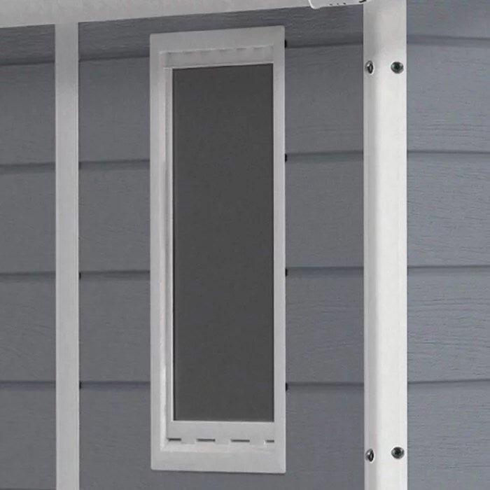 Keter Manor 4 ft. W x 6 ft. D Vertical Resin Outdoor Storage Shed Ideal For Patio Installation Included - Image 9