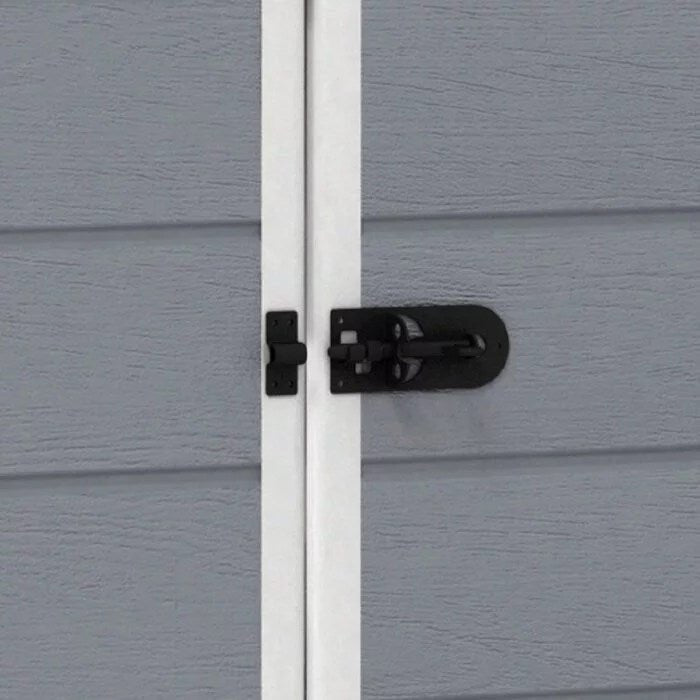 Keter Manor 4 ft. W x 6 ft. D Vertical Resin Outdoor Storage Shed Ideal For Patio Installation Included - Image 6