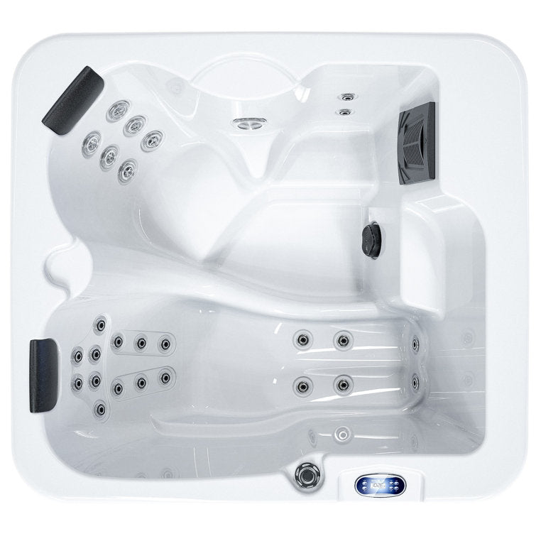 Luxuria Spas 120 Volt 3 – Person 55 – Jet Rectangle Plug & Play Hot Tub with Ozonator - Image 2