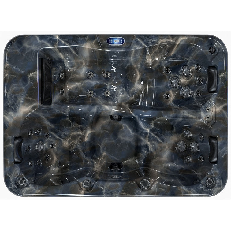 Luxuria Spas 220 Volt 3 – Person 55 – Jet Rectangle Plug & Play Hot Tub with Ozonator - Image 3