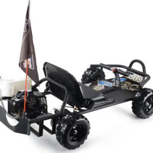 MotoTec SandMan Go Kart 49cc Black