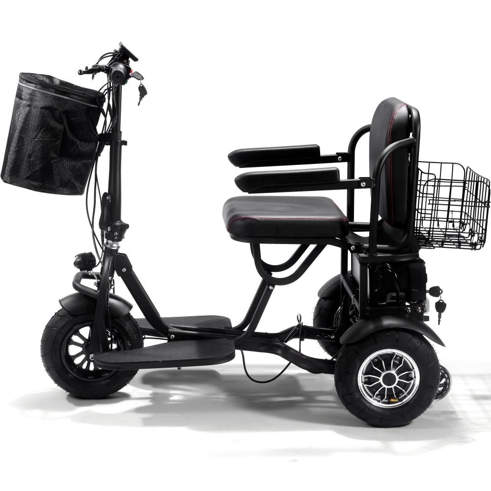 MotoTec Folding Mobility Electric Trike 48v 1000w Dual Motor Lithium - Image 6