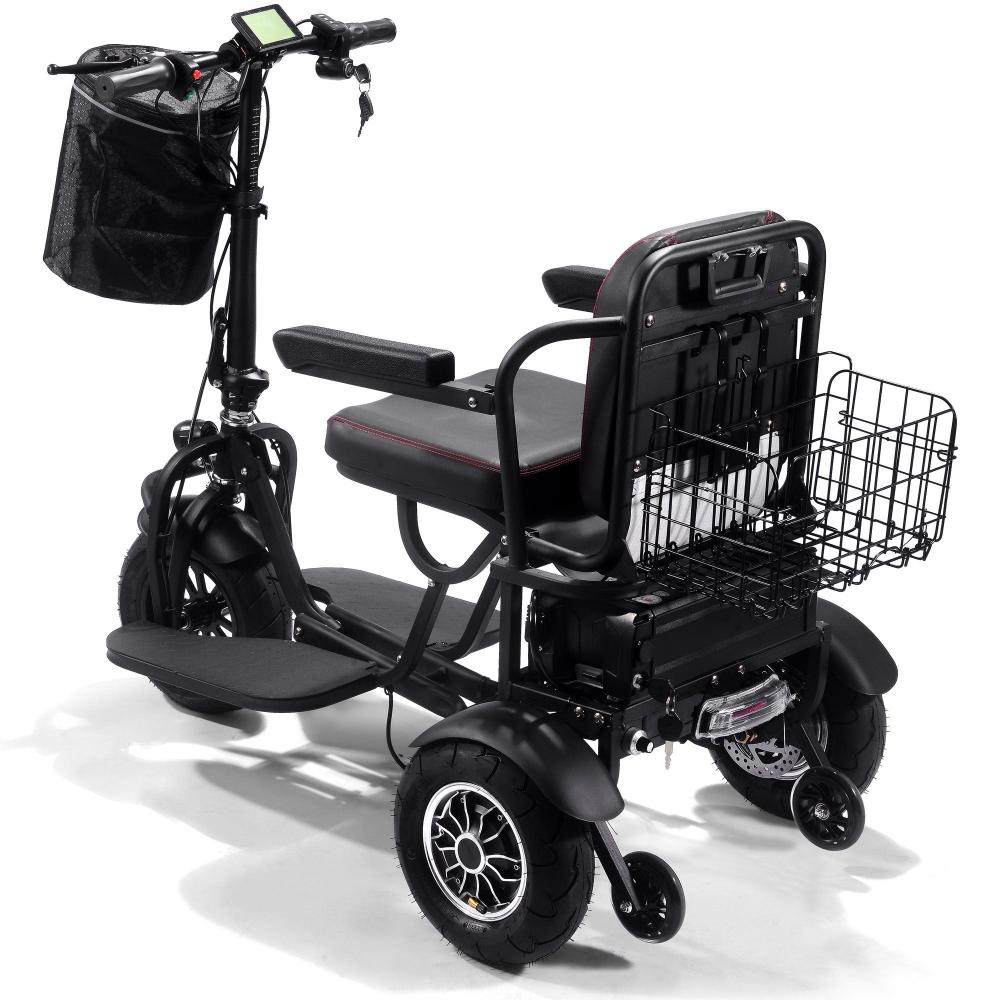 MotoTec Folding Mobility Electric Trike 48v 1000w Dual Motor Lithium - Image 8