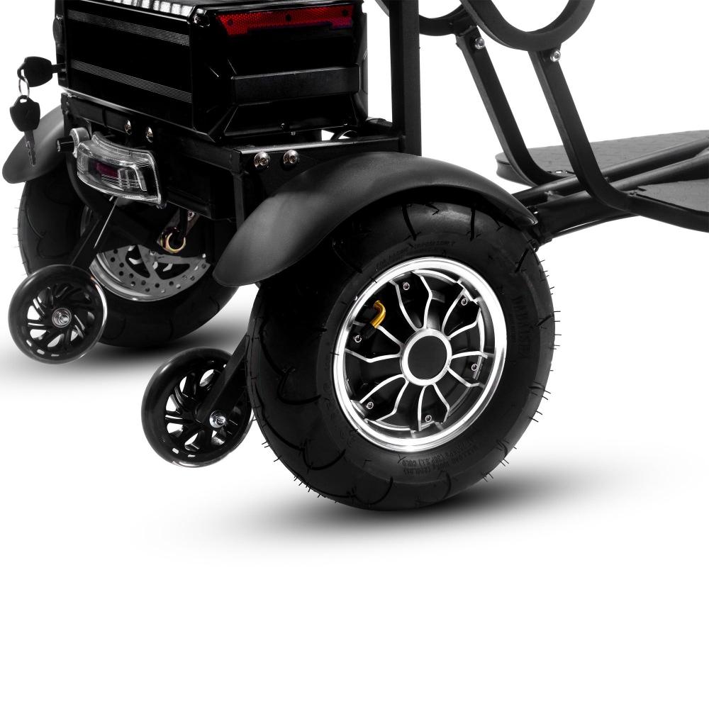 MotoTec Folding Mobility Electric Trike 48v 1000w Dual Motor Lithium