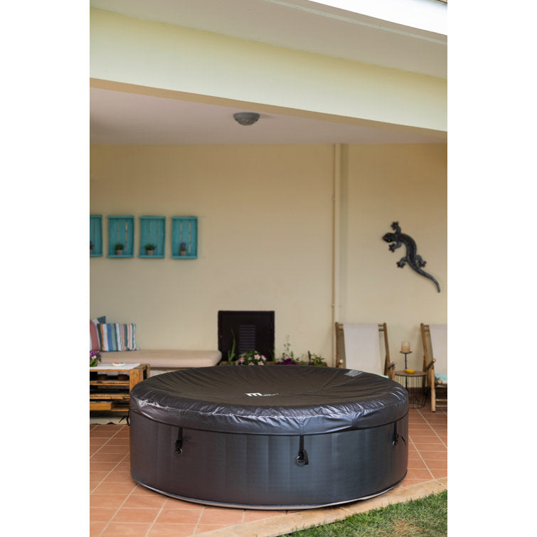 Mspa, Carlton, Muse Series, Self-Inflatable Hot Tub & Spa, Hydromessage Jets & Air Bubble System, Round – 4 Persons - Image 20