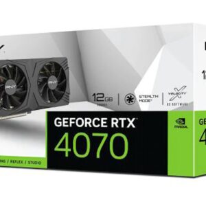 NVIDIA PNY GeForce RTX 4070 VERTO 12GB Graphics Card VCG407012DFXPB1
