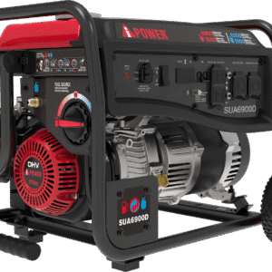 SUA6900D – 6900 Watt<br> Dual Fuel Portable Generator