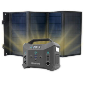 Patriot Power Sidekick Solar Generator & Solar Panel