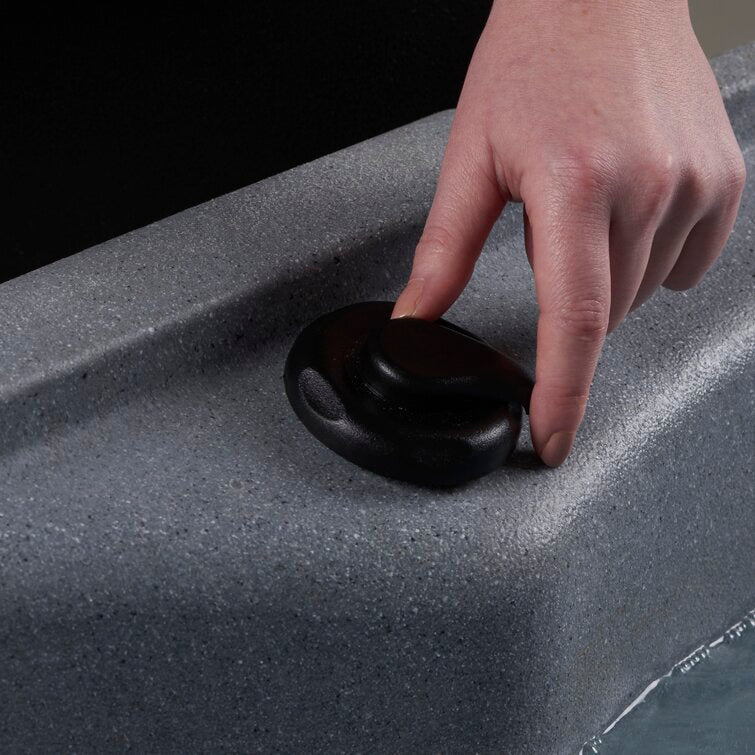 Soothe 7-Person 70 Stainless Jet Hot Tub with True Stainless Heater, Ozone Multi LED Lighting and Ice Bucket - Image 5