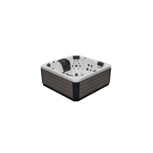 Victoria 6-person 60 Jet Hot Tub With Bluetooth In Grey