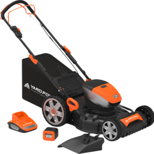 Yard Force YF60VRX Lawn Mower 21″ w/ Lithium-Ion Battery and Fast Charger 60V New