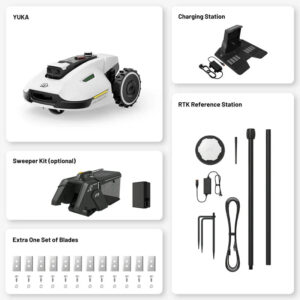 MAMMOTION YUKA Perimeter Wire Free Robot Lawn Mower