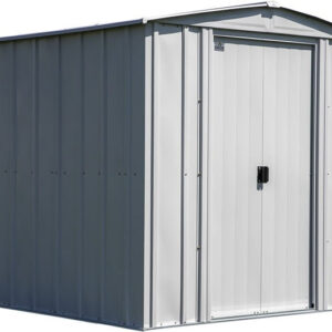 Arrow 6×7 Classic Steel Shed Kit – Flute Gray