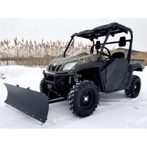 650cc 4×4 UTV Utility Vehicle With Snow Plow & Disc Brakes – ATV Comrade 650 – BLUE CGR-COMRADE-650-PLOW