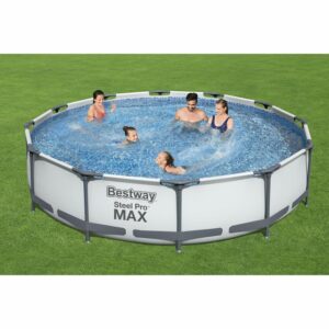 Bestway Steel Pro Max 12′ x 30″ Frame Above Ground Pool Set