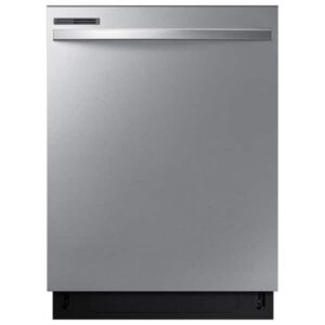 Samsung  24 in. Top Control Tall Tub Dishwasher in Stainless Steel with Stainless Steel Interior Door, 55 dBA
